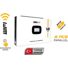 Mexxsun 48V 12KW Tam Sinüs Akıllı Inverter Premium Serisi