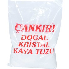 Nct 10 Yemeklik Doğal Kristal Kaya Tuzu Öğütülmüş Çankırı Beyaz 1000 gr Clz
