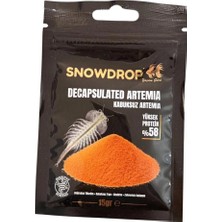 Snowdrop Dekapsüle Kabuksuz Artemia Akvaryum Balık Yemi 15 gr