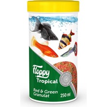 Floppy Tropical Red&green Granulat 250ML FLP005