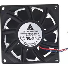 Delta FFB0824SH-F00 ,80X25MM 24VDC 67-Cfm 3-Kablo Fan