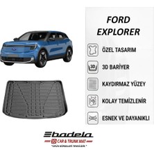 Badela 2024-2026 Ford Explorer Bagaj Havuzu (Alt Kademe, Geniş Alan Kullanım) 3D Kauçuk