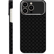aklow akyoleticaret iPhone 14 Pro Deluxe Lensli Magsafe Kapak - Siyah