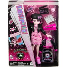 Barbie Monster High Ana Karakter Bebekler Gizemli Yıllık Draculaura Bebek HXW30