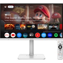 MSI Yenilenmiş Msı Modern MD272UPSW 27" 4 Ms 4K Pivot IPS 60 Hz Monitör