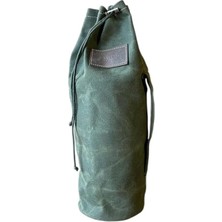 El Yapımı Termos Kılıfı – Mumlu Kanvas, Suya Dayanıklı Kumaş, Stanley Uyumlu – 1.5l / 2l Boyut /2.3l Seçenekleri | Tanto Bushcraft - (2l)