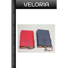 Veloria Delux Serisi Kırtasiye Yazı Defterleri Günlük Ajanda Deri Defter