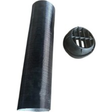 TecnoPoint Sıcak Hava Borusu ve Menfezi 12V / 24V / D4 Dizel Isıtıcı Sistemleri Için