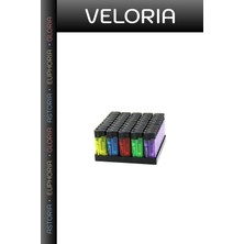 Veloria Premium Pratik Araç Aktivite Gereci Dis Mekan Rüzgar Çakmağı - Jet Turbo Rezistanslı