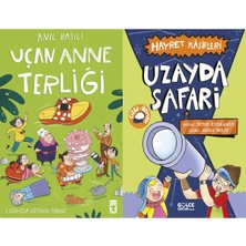 Timaş Çocuk Uçan Anne Terliği (Anıl Basılı) ve Uzayda Safari Hayret Kaşifleri