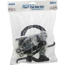Ayizi Kitap Plastik Bisiklet Fren Takımı Set 2pcs Fren Kolu - 1pcs Fren Teli - 4pcs Fren Mekanizma - Pabuç (5264)