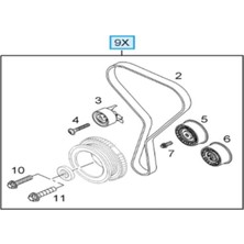 Trıger Set 162 Dıs Astra G-H /combo /corsa C /merıva /vectra C