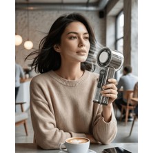 Astraltech Dijital Göstergeli Yüksek Üfleme Güçlü Şarjlı El Fanı