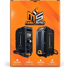 Ms Fanlı Isıtıcı 3400W 3 Kademeli Termostatlı Elektrikli Isıtıcı