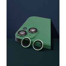 Astraltech iPhone 15 - Kamera Lens Koruyucu - Raze Metal - Yeşil