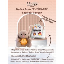 SelFey PUFİKADO Tavşan Nefes Alan Peluş Uyku Arkadaşı Kalp Atışı Simülasyonlu