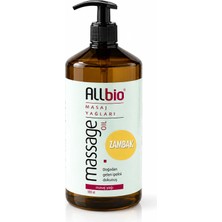 Allbio Masaj Yağı Zambak 1 lt