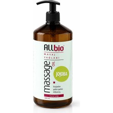 Allbio Masaj Yağı Jojoba 1 lt