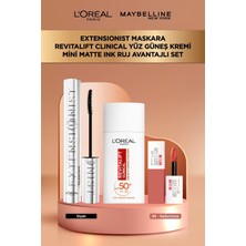 L'Oréal Paris Revitalift Clinical Vitamin C UV Fluid ve Kirpik Makyajı Seti