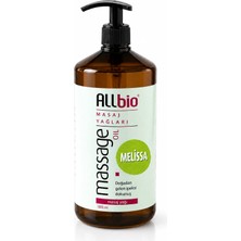 Allbio Masaj Yağı Melissa 1 lt