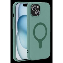 Astraltech Joko Apple iPhone 15 Z Silikon Magsafe Kapak - Yeşil