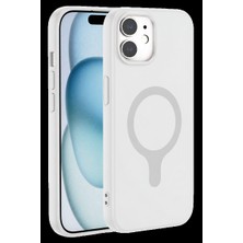 Astraltech Joko Apple iPhone 11 Z Silikon Magsafe Kapak - Beyaz
