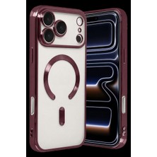 Astraltech Apple iPhone 18 Pro Kross Magneticsafe Kapak - Bordo