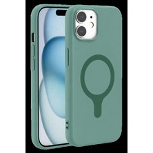 Astraltech Joko Apple iPhone 12 Z Silikon Magsafe Kapak - Yeşil