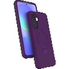Astraltech Samsung Galaxy A17 5g Regal Magsafe Standlı Kapak - Derin Mor