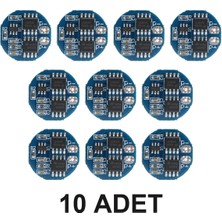 Devremarkt 10 Adet 2s 5A Bms Koruma Kartı 18650 Li-Ion Pil Koruma Devresi 2s Bms 7.4V Lityum Batarya Koruma Kartı