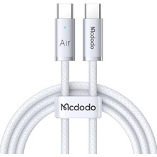 Odea CA-7083 240W Type-C To Type-C 1.8m Hızlı Şarj Kablosu Beyaz
