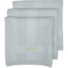 Odea Lotus Mikrofiber Bez 60X40 3'lü Set – Mutfak, Banyo, Cam, Araç Temizlik Bezi- Iz Bırakmayan Toz Bezi (Gri)
