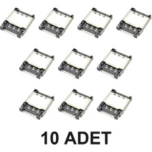 Devremarkt 10 Adet Nano Sim Kart Soket Micro 6 Pin Açılabilir Kilitli Kapak Gsm Akıllı Saat Apple iPhone Cep Telefonu iPad Gps Navigasyon