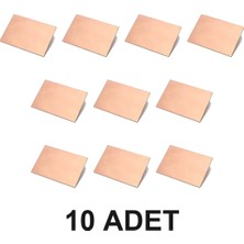 Devremarkt 10 Adet 10X15CM Tek Yüz Bakır Plaket Pcb Elektronik Baskı Devre Prototip Test Deney Deneme Kartı Fr4 Kaliteli Pcb Levha