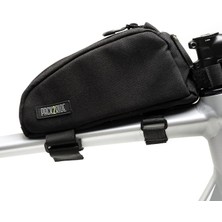 Odea Toprock L Kadro Üstü Bikepacking Bisiklet Çantası - Suya Dayanıklı-Tek Elle Açılabilir, Gevşemez, Sarsılmaz - Dağ, Şehir,tur, Yol, Gravel Bisikletlerine Uygun - Şık, 1l -Siyah