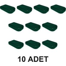 Devremarkt 10 Adet EXPK01 Yeşil Kutu El Tipi Elektronik Devre Kutusu USB Prototip Test Polikarbon Şeffaf Plastik Logger Programlayıcı Iot