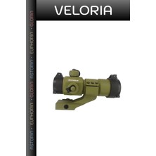 Veloria Avcılık Ekipmanı Gündüz Nişangahı Metal Kasa Raylı Spike M3 Taktikal Reddot Kamuflaj