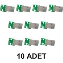 Devremarkt 10 Adet USB Male'den Dip'e Çevirici Pcb