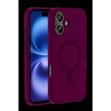 Astraltech Joko Apple iPhone 16 Z Silikon Magsafe Kapak - Bordo