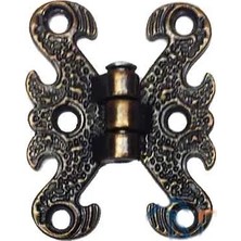 Astraltech Zamak Kelebek Menteşe - Küçük, 30X40MM, Oksit, 1 Adet