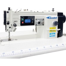 Broderi Büyük Mekik Otomatik Yağlamalı Atlar Zig Zag Makinası
