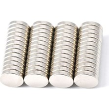 Odea Magenesis Neodimyum Mıknatıs DISK10X2 mm 52 Adet Mini Mıknatıs Son Derece Güçlü, Yaklaşık 2 kg Yapışma Gücü