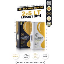 Palamidas 2 x 5 Lt Özel Harman ve Natürel Sızma Zeytinyağı Lezzet Seti