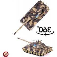Odea Uzaktan Kumandalı Tank Modeli, Ses ve LED Işık Efektli Eğlenceli Oyun