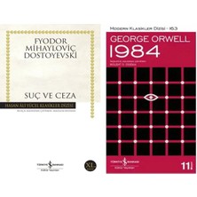 İş Bankası Kültür Yayınları Suç ve Ceza (Dostoyevski) ve 1984 (Iş Bankası)