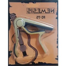 Velora Akustik Gitar, Ukulele ve Bağlama Için Sarı Capo