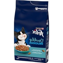 Velora Yetişkin Kedi Maması, Balıklı 4kg Besleyici Seçenek