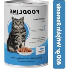 Velora Somonlu Yetişkin Kedi Konservesi, 400 Gr, Parça Etli
