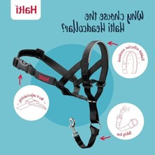 Velora Küçük, Orta ve Büyük Köpekler Için Siyah Headcollar, Çekme Önleyici