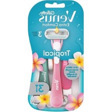 Velora Kullan At Tıraş Bıçağı, 3'lü Paket, Ekstra Konfor